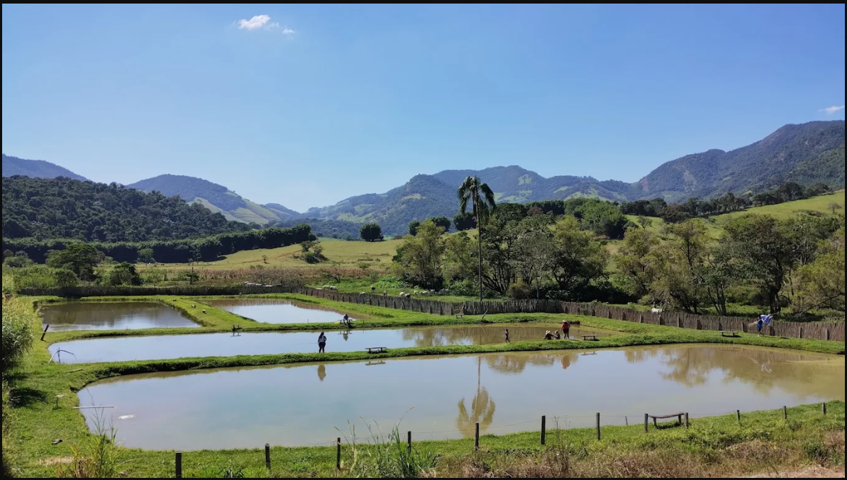 Pesqueiro e Restaurante Recanto de Áreas em São Bento do Sapucaí na Serra da Mantiqueira